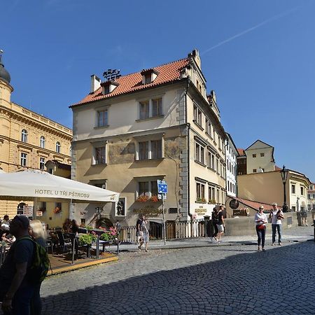 Hotel U 3 Pstrosu Praha Bagian luar foto