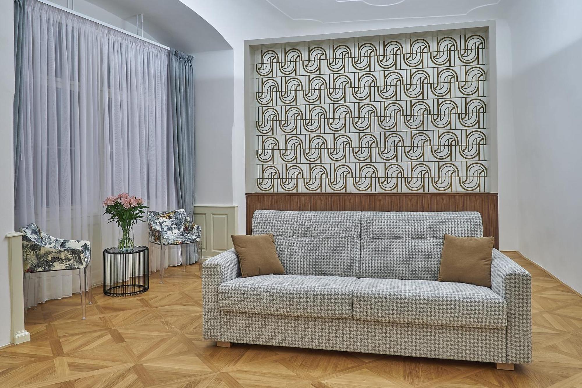 Hotel U 3 Pstrosu Praha Bagian luar foto