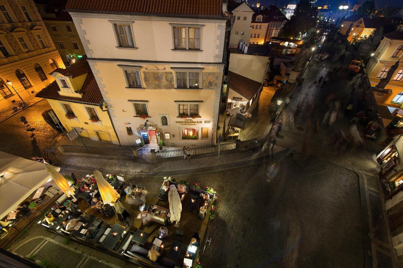 Hotel U 3 Pstrosu Praha Bagian luar foto